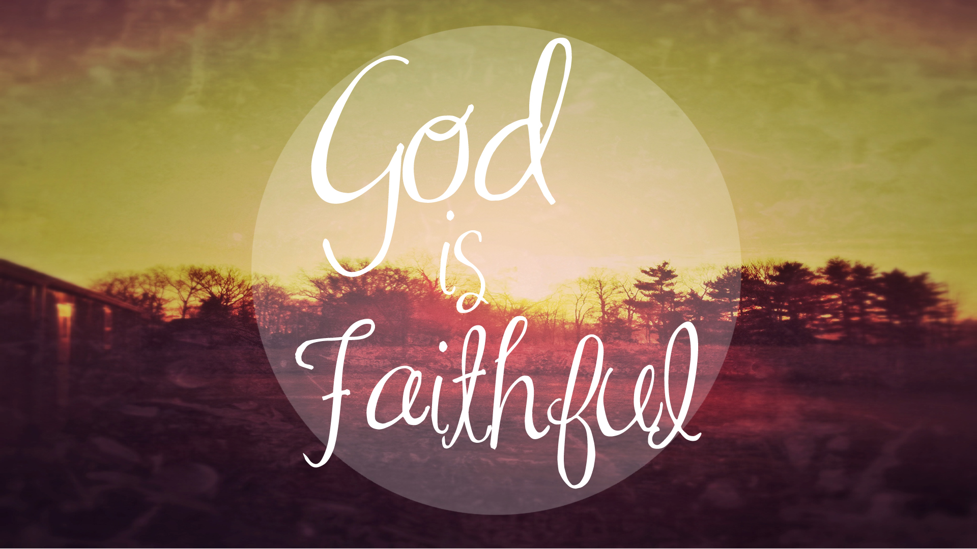 God wins. Faithfulness. Faithful the Bay logo.